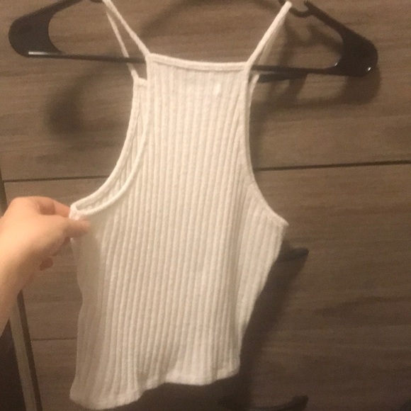 Abercrombie&Fitch white crop top - Picture 2 of 2